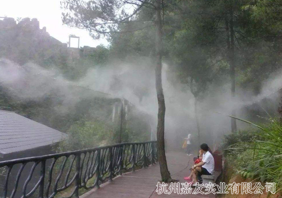 蓝狮在线喷雾降温降尘设备