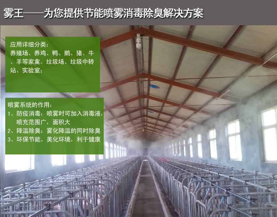 蓝狮在线提供喷雾除臭消毒解决方案